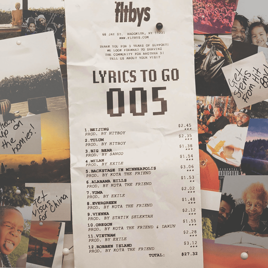 Kota the Friend’s ‘Lyrics to Go Vol. 5 : A Soulful Odyssey Through Rhyme and Reflection